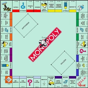 Monopoly-board